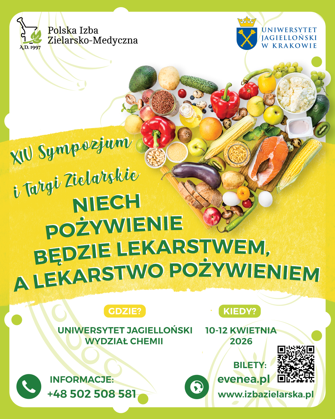 You are currently viewing XIV Sympozjum i Targi Zielarskie